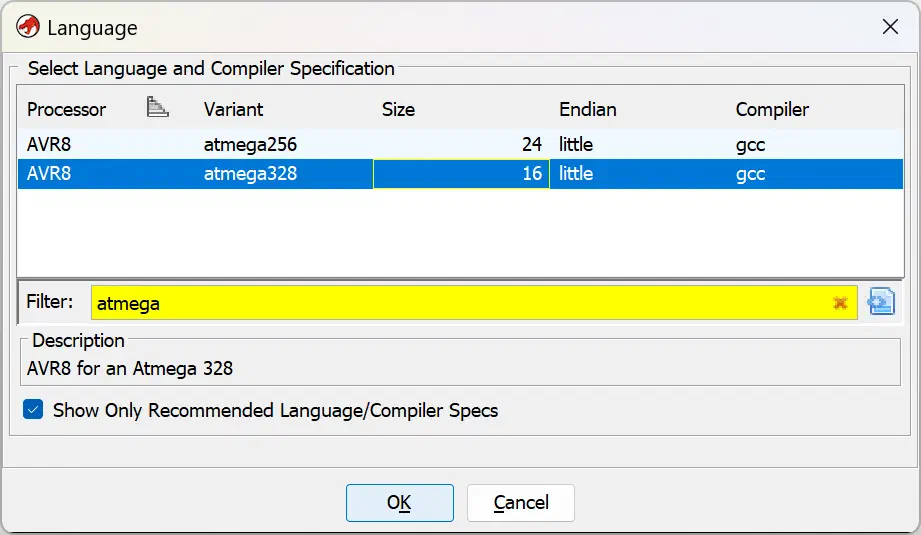 Language Selection