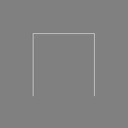 Hilbert curve in three levels